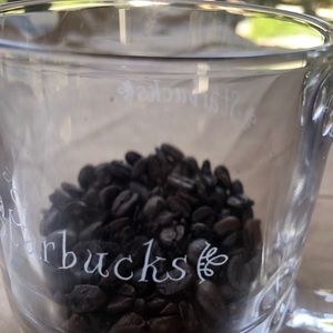 Clear Glass Starbucks Mug
